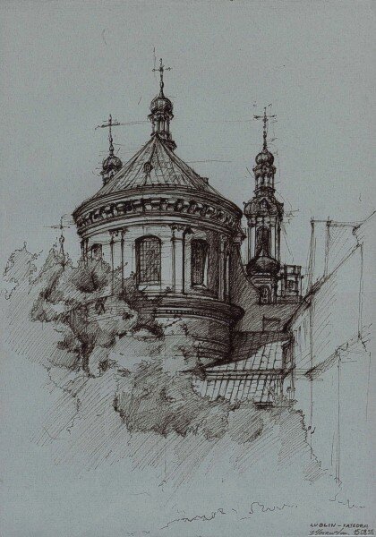 Lublin - fragment katedry