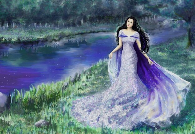Lúthien Tinúviel - detal